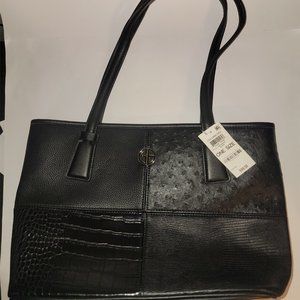 GIANI BERNINI WOMANS TOTE BAG - BLACK